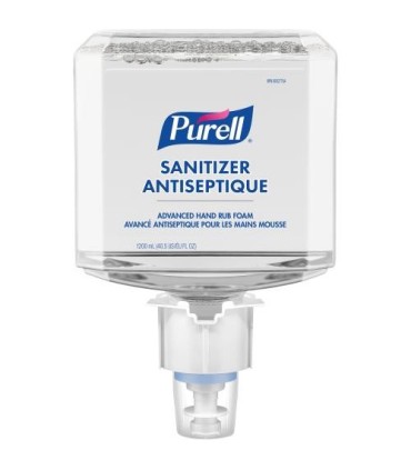 Purell Advanced Hand Rub Foam, Es6, 1200 Ml, Clear, 2/Case 2/1200-Ml, Price/Cs - 6451-02-CAN00 -  - [unit price]