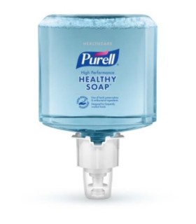 Purell Healthy Soap™ High Performance Foam Soap Refill, Clear Liquid, 1200Ml, 2 Refills/Case 2/1200 Ml, Price/Cs - 5085-02-CAN00