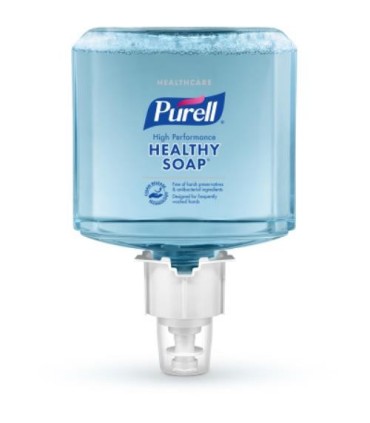 Purell Healthy Soap™ High Performance Foam Soap Refill, Clear Liquid, 1200Ml, 2 Refills/Case 2/1200 Ml, Price/Cs - 5085-02-CAN00