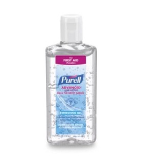 Purell Advanced Hand Sanitizer Gel Pump, Clear Liquid, 4.25Oz, 24 Bottles/Case 24/4.25-Oz, Price/Cs - 9651-24-CAN00 -  - [unit p