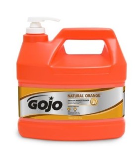 Gojo 0945-04 Natural Orange® Smooth Hand Cleaner Pump 1 Gal . 4/1-Gal, Price/Cs - 35400945 -  - [unit price]