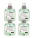 Gojo 1191878 Foam Hand, Hair, And Body Wash, Green Liquid, Cucumber-Melon Fragrance, 1250Ml, 4/Case 4/1250-Ml, Price/Cs - 354011