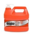 Gojo 0955-04 Natural Orange Pumice Hand Cleaner, Pump Dispenser, 1 Gallon, Orange, 4/Case 4/1-Gal, Price/Cs