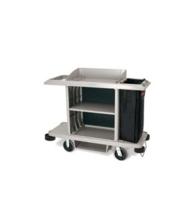 Rubbermaid FG1969596 SOP: HK Cart - Full Size HK Trad No Door-Plat[6189], Price Per EA - FG1969596 -  - [unit price]