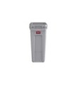 Rubbermaid FG1971258 Slim Jim w/Venting Container 16G - Gray [3541], Price Per EA