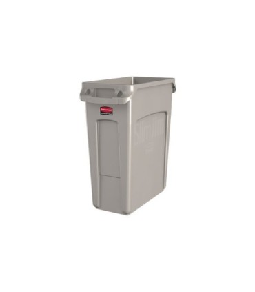 Rubbermaid FG1971259 Slim Jim w/Venting Container 16G - Beige [ 3541], Price Per EA - FG1971259 -  - [unit price]