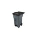 Rubbermaid FG1971944 SOP: Brute Rollout Container Step-On 32G - Gray, Price Per EA - FG1971944 -  - [unit price]