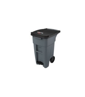 Rubbermaid FG1971944 SOP: Brute Rollout Container Step-On 32G - Gray, Price Per EA - FG1971944 -  - [unit price]