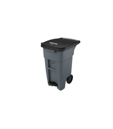 Rubbermaid FG1971944 SOP: Brute Rollout Container Step-On 32G - Gray, Price Per EA - FG1971944 -  - [unit price]
