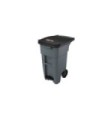 Rubbermaid FG1971944 SOP: Brute Rollout Container Step-On 32G - Gray, Price Per EA