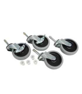 Rubbermaid FG1975229 HK Cart - Part - 8" Quiet Plate Caster Swivel, Price Per CS - FG1975229 -  - [unit price]