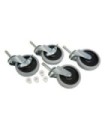 Rubbermaid FG1975229 HK Cart - Part - 8" Quiet Plate Caster Swivel, Price Per CS