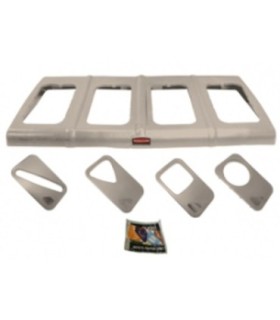Part - Glutton Lid Complete w/Inserts Fits 256R -Beige - 60256RY1BEIG -  - [unit price]