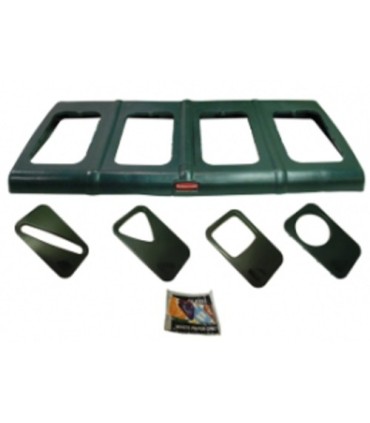 Part - Glutton Lid Complete w/Inserts Fits 256R-Dgreen - 60256RY1DGRN -  - [unit price]