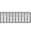 Rubbermaid FG1977789 Final Sale: Label -Waste Kit"E"Assorted Vertical-White, Price Per PK