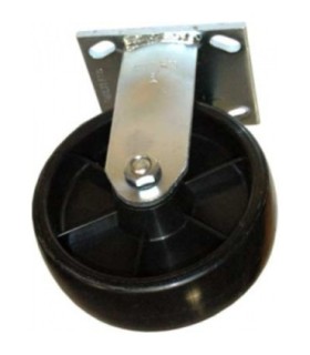 Part - Rigid 6" Caster Kit - Polyolefin w/Hardware - FG1054L50000 -  - [unit price]