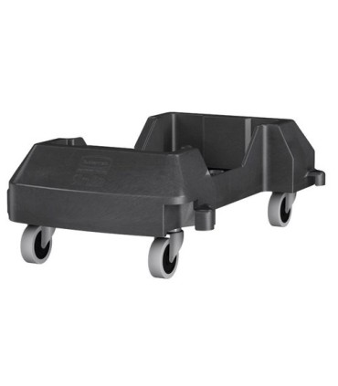 Rubbermaid FG1980602 Dolly - Trainable Resin For Slim Jim - Black[3551], Price Per EA - FG1980602 -  - [unit price]