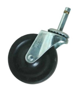 Part - 4" Soft Rubber Swivel Caster - Quiet - FG29982 -  - [unit price]