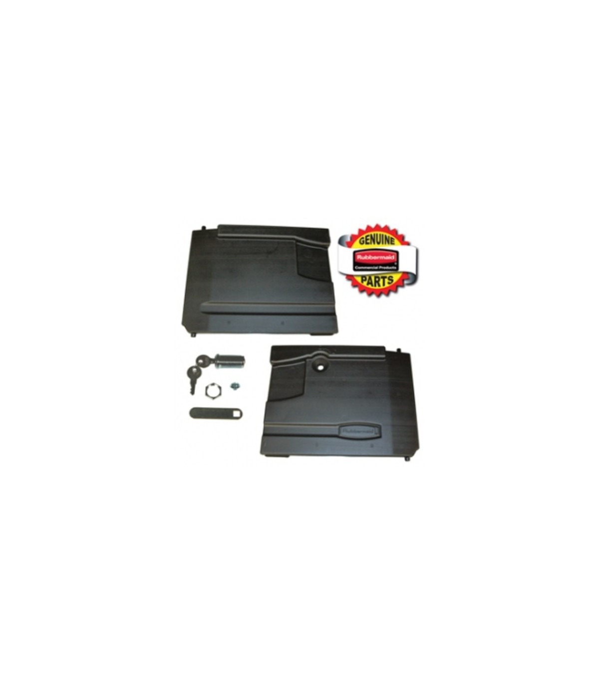 Part - Door Kit (2) w/Lock - Black - FG4094L1BLA -  - [unit price]