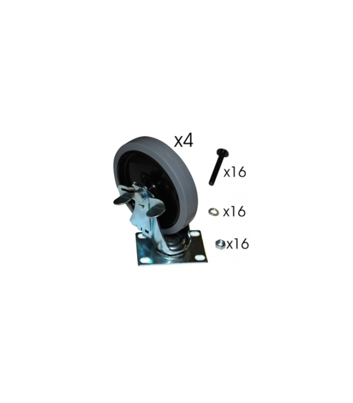 Part - Caster Kit For 3n1 Cart - FG4300L80000 -  - [unit price]