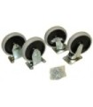 Part - Caster Kit-2 Swvl-Lockng,2 Rigid