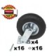 Part - 8" Pneumatic Swivel/Fixed Caster Replacemnt Kit - FG4436M10000 -  - [unit price]