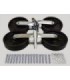 Part - 8" Poly Swivel/Fixed Caster Replacement Kit - FG4441L10000 -  - [unit price]