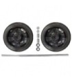 Part - 2 Wheels/1 Axle Kit For 6173(NonBrd)[6173L9]