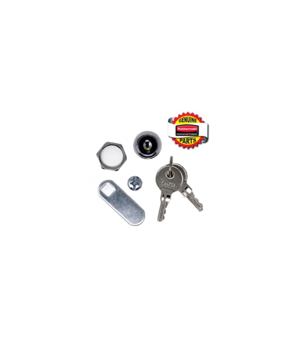 Part - 1 Lock And 2 Keys For 6181 Cabinet - FG6181L20000 -  - [unit price]