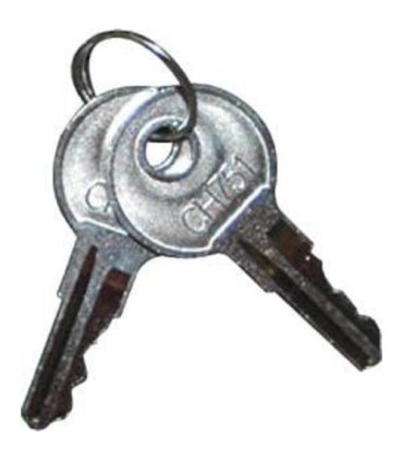 Part - 2 Keys for 6181 Cabinet - FG6181M20000 -  - [unit price]