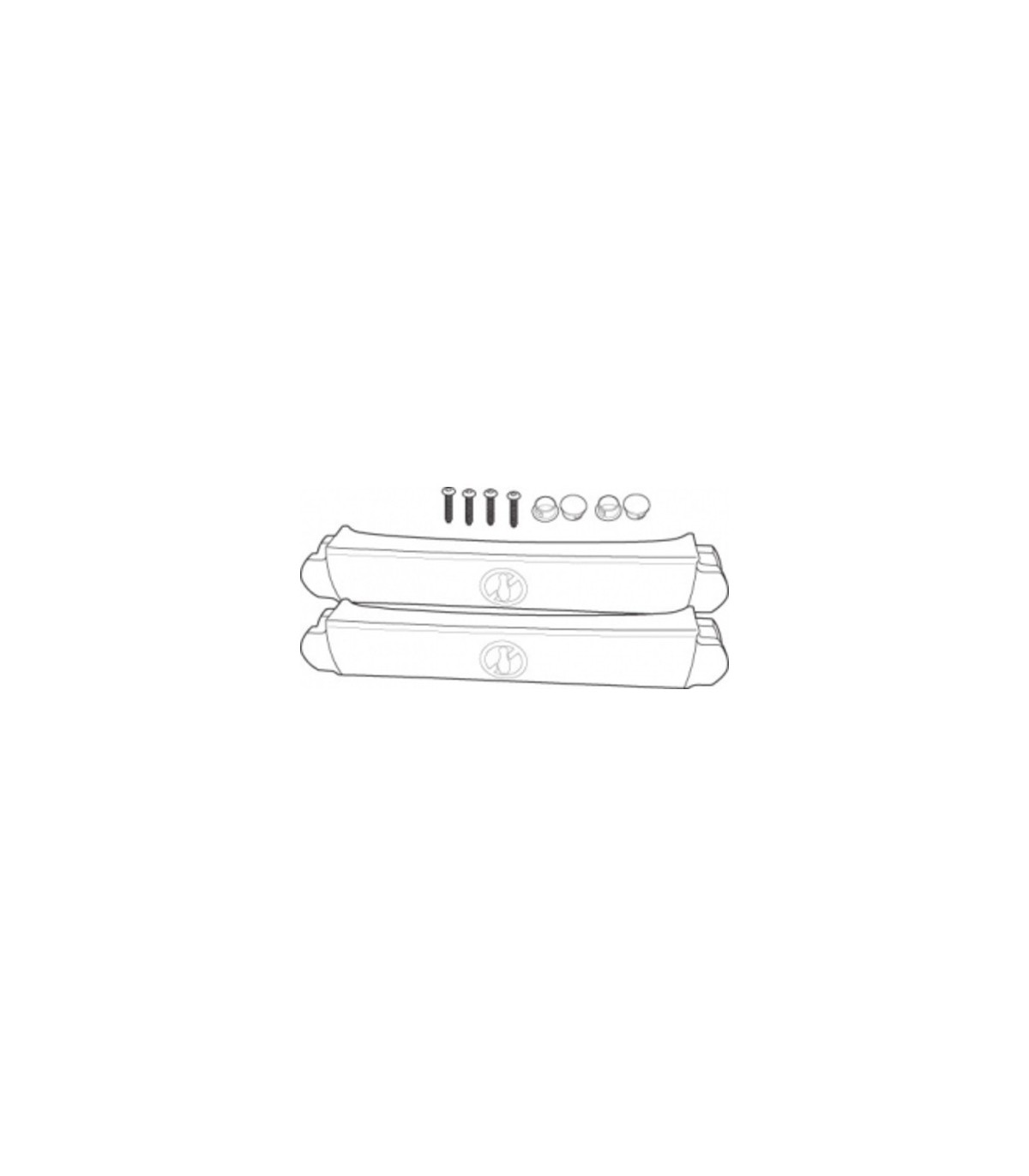 Part - Spanner Bar Kit(2/pk) - Platinum - FG7806L1PLAT -  - [unit price]