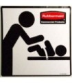 Part - Restroom Door Label