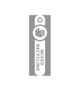 Rubbermaid FG1992438 Final Sale: Label-Mix Rec 10.5x2.7"Vertical-10/pk-Wht, Price Per PK - FG1992438 -  - [unit price]