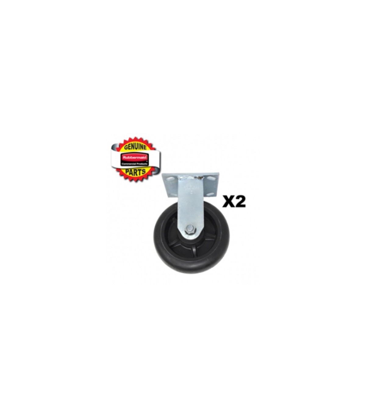 Part - Two 6" Rigid Caster (2/pk) - FG7931L30000 -  - [unit price]