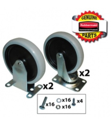 Part - Caster Kit-2 Rigid, 2 Swivel,W/Hardwr - FG9T66L10000 -  - [unit price]