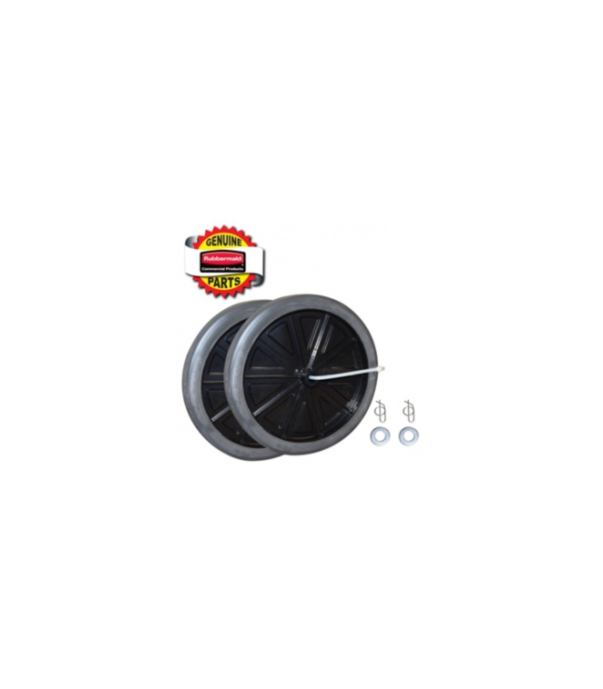 Part - 12" Diameter Wheel Kit - Black - FG9W71L2BLA -  - [unit price]