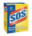 S.O.S. Steel Wool Soap Pads, 18/Pack, 12Packs /Case