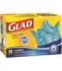 Glad Easy-Tie Recycling Bag, 32.5"x 30", Plastic, Blue 8/30-CT - 11578 -  - [unit price]