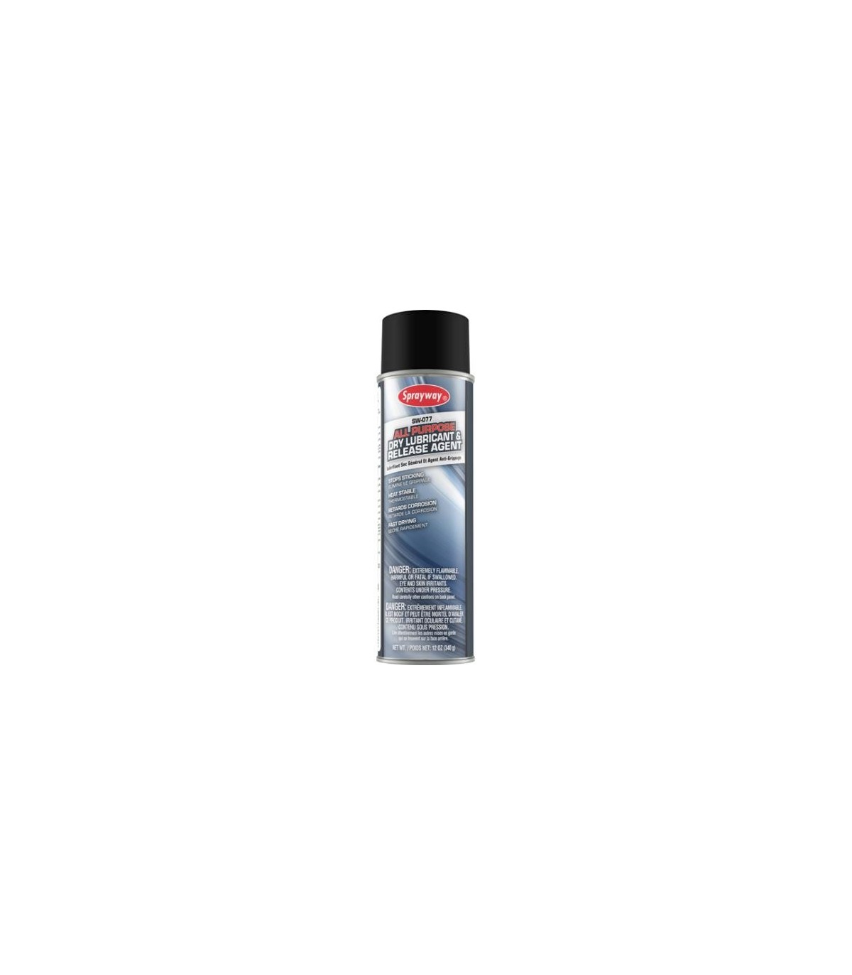 Sprayway SW077 All Purpose Dry Lubricant & Release Agent, 12 oz. 1/CS/12 - SW077 -  - [unit price]