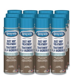 Sprayway 1000058624 Pro Line Dust Mop Treatment, 14 oz Aerosol, Case of 12 - 1000058624 -  - [unit price]