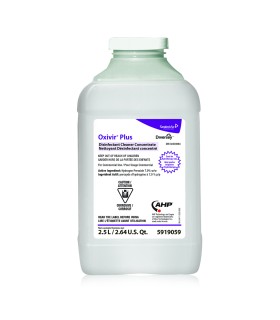 Diversey 5919024 Oxivir® Plus Disinfectant Cleaner Concentrate 2.5L, Clear, 2 Pack/Case - 5919059 -  - [unit price]