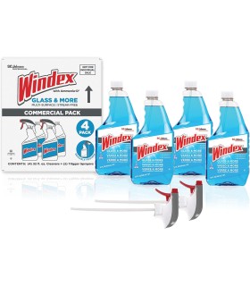 SC JOHNSON 19800003620  Windex - Glass & More Original Capped - 4/946ml - 19800003620 -  - [unit price]