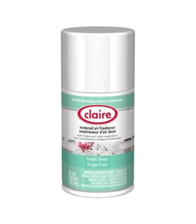 Claire CL110 Cl110 Metered Air Freshener - Fresh Linen 12/CS - CL110 -  - [unit price]
