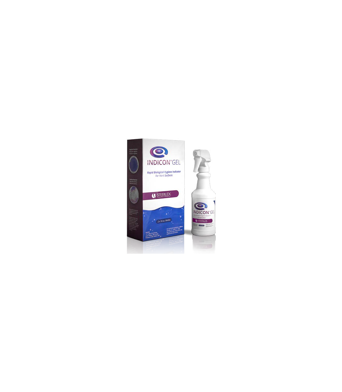 Diversey Sterilex 128 Indicon Gel 160oz, Pack of 4, 2/Packs/Case - INDG-128 -  - [unit price]