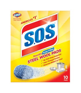 SOS - Soap Pads - Regular - 6/10ct - 93101 -  - [unit price]