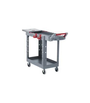 Rubbermaid FG1997207 Final Sale: HD Adaptable Utility Cart - Small - Gray, Price Per EA - FG1997207 -  - [unit price]