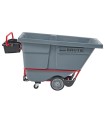 Rubbermaid FG2192465 SOP: Truck - Tilt Heavy Duty 1400lbs/0.5cuyd - Gray, Price Per EA