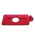 Rubbermaid FG2007193 SOP: Slim Jim - BYO Station Bottles/Cans Lid Insert - Red, Price Per EA - FG2007193 -  - [unit price]