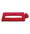 Rubbermaid FG2007194 SOP: Slim Jim - BYO Station Paper Slot Lid Insert - Red, Price Per EA