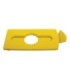 Rubbermaid FG2007881 SOP: Slim Jim - BYO Station Bottles/Cans Lid Insert -Yellow, Price Per EA - FG2007881 -  - [unit price]
